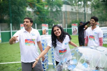 Kerintha Movie Team At Bubble Soccer Event